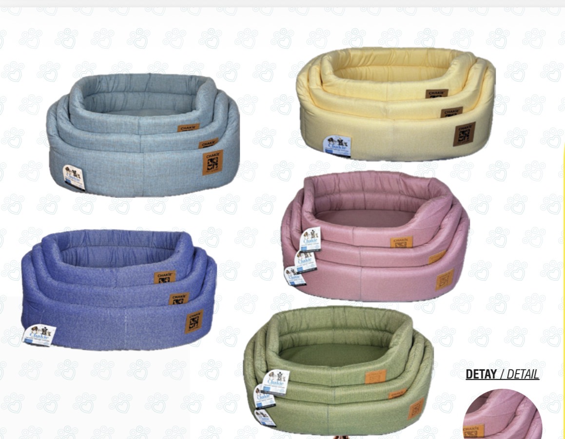 CHAKİE SÜNGER 3 LÜ SET LÜKS KEDİ & KÖPEK YATAGI